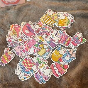 Colorful Hello Kitty Stickers pack of 50 new